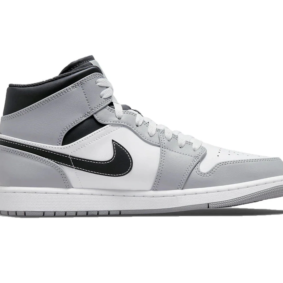 Anthracite Jordan Air 1 Light Smoke Grey Mid 0606